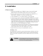 Предварительный просмотр 9 страницы Ultech Corporation DV2000 User Manual