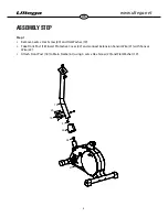 Предварительный просмотр 7 страницы ultega ERGOMETER RACER 600 User Manual