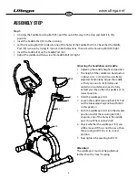 Предварительный просмотр 9 страницы ultega ERGOMETER RACER 600 User Manual