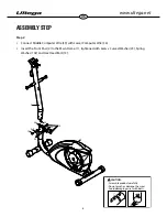 Preview for 9 page of ultega RACER ERGOMETER 1000A User Manual