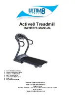 ULTIM8 FITNESS Active8 Owner'S Manual preview