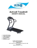 Preview for 1 page of ULTIM8 FITNESS Active8 Owner'S Manual