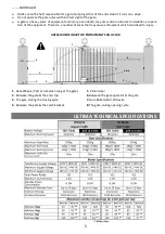 Предварительный просмотр 5 страницы Ultima HT18/36 Installation & User Manual