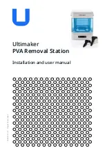 Ultimaker PVA Removal Station Installation And User Manual предпросмотр