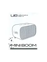 Предварительный просмотр 1 страницы Ultimate Ears MINI BOOM User Manual