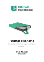 Preview for 1 page of Ultimate Healthcare Heritage II Bariatric User Manual