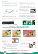 Preview for 2 page of Ultimate Healthcare Heritage II Digital Turn Quick Reference Manual