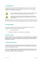 Preview for 5 page of Ultimate Healthcare Tamora III Advance User Manual