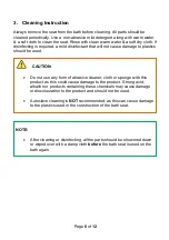 Preview for 6 page of Ultimate Healthcare UBAS0006-2 User Manual