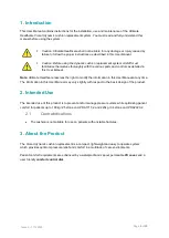 Preview for 4 page of Ultimate Healthcare Viola II UPRA1717-2 User Manual