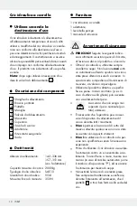 Preview for 10 page of ULTIMATE SPEED 103427 Operation And Safety Notes