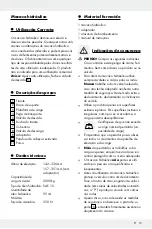 Preview for 15 page of ULTIMATE SPEED 103427 Operation And Safety Notes