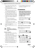 Preview for 8 page of ULTIMATE SPEED 113044 Operation And Safety Notes