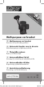 Preview for 1 page of ULTIMATE SPEED 1188 1525 Instructions For Use And Safety Manuallines