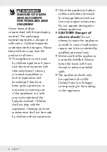 Preview for 8 page of ULTIMATE SPEED 12 V UOP 12 C1 Operation And Safety Notes