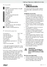 Preview for 31 page of ULTIMATE SPEED 275703 Operation And Safety Notes