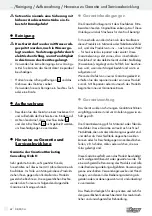 Preview for 42 page of ULTIMATE SPEED 275703 Operation And Safety Notes