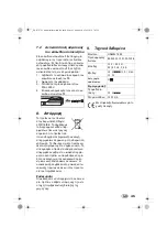 Предварительный просмотр 47 страницы ULTIMATE SPEED 279745 Operating Instructions Manual