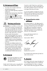 Preview for 32 page of ULTIMATE SPEED 285701 Operation And Safety Notes