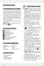 Preview for 11 page of ULTIMATE SPEED 289553 Operation And Safety Notes