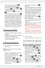 Preview for 9 page of ULTIMATE SPEED 303565 Operation And Safety Notes