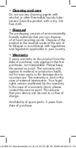 Preview for 40 page of ULTIMATE SPEED 304669 Instructions For Use And Safety Manuallines