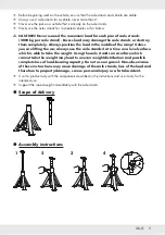 Preview for 10 page of ULTIMATE SPEED 310469_1904 Assembly, Operating And Safety Instructions