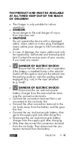 Preview for 9 page of ULTIMATE SPEED 373295 2104 Translation Of The Original Instructions