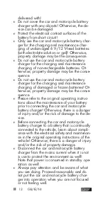 Preview for 12 page of ULTIMATE SPEED 373295 2104 Translation Of The Original Instructions