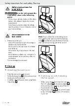 Предварительный просмотр 8 страницы ULTIMATE SPEED 88798 Operation And Safety Notes