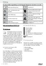 Предварительный просмотр 24 страницы ULTIMATE SPEED 88798 Operation And Safety Notes