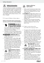 Preview for 6 page of ULTIMATE SPEED DIS-127 Operation And Safety Notes