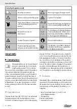 Предварительный просмотр 14 страницы ULTIMATE SPEED DIS-159 Operation And Safety Notes