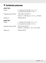 Preview for 49 page of ULTIMATE SPEED HG07154 Assembly And Safety Advice