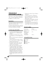 Preview for 12 page of ULTIMATE SPEED KH 3046 HYDRAULIC TROLLEY JACK Operating Instructions Manual