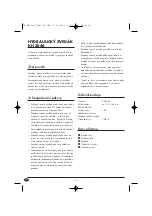 Preview for 20 page of ULTIMATE SPEED KH 3046 HYDRAULIC TROLLEY JACK Operating Instructions Manual