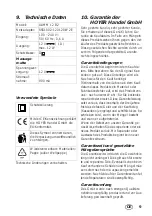 Preview for 11 page of ULTIMATE SPEED UAMM 12 B2 Operating Instructions Manual