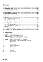 Preview for 14 page of ULTIMATE SPEED UAMM 12 B2 Operating Instructions Manual