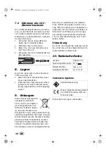 Preview for 18 page of ULTIMATE SPEED UASB 12 C2 Operating Instructions Manual