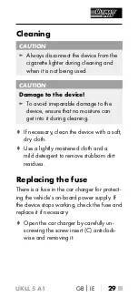 Preview for 32 page of ULTIMATE SPEED UKLL 5 A1 Operating Instructions Manual