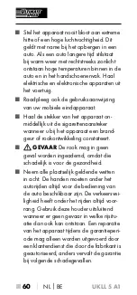 Preview for 63 page of ULTIMATE SPEED UKLL 5 A1 Operating Instructions Manual