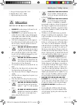 Предварительный просмотр 7 страницы ULTIMATE SPEED ULG 12 A1 Operation And Safety Notes