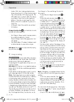 Предварительный просмотр 10 страницы ULTIMATE SPEED ULG 12 A1 Operation And Safety Notes