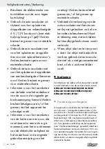 Preview for 44 page of ULTIMATE SPEED ULG 12 A2 Operation And Safety Notes