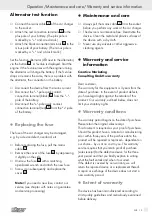 Preview for 13 page of ULTIMATE SPEED ULG 12 B3 Operation And Safety Notes