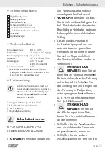 Preview for 45 page of ULTIMATE SPEED ULG 12 B3 Operation And Safety Notes