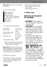 Preview for 7 page of ULTIMATE SPEED ULG 15 B4 Operation And Safety Notes