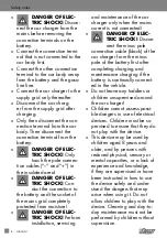 Preview for 8 page of ULTIMATE SPEED ULG 15 B4 Operation And Safety Notes