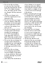 Preview for 10 page of ULTIMATE SPEED ULG 15 B4 Operation And Safety Notes