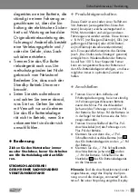 Preview for 71 page of ULTIMATE SPEED ULG 15 B4 Operation And Safety Notes